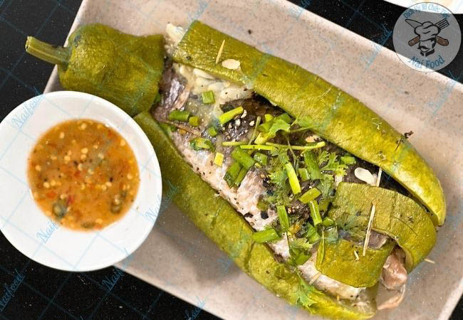 M&oacute;n c&aacute; l&oacute;c hấp bầu