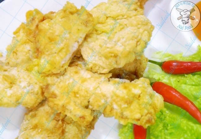 M&oacute;n c&aacute; tầm tẩm bột chi&ecirc;n gi&ograve;n