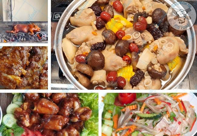 Các món ngon đãi tiệc từ thịt heo