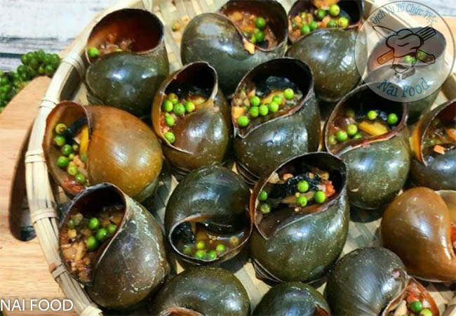 Ốc bươu nướng