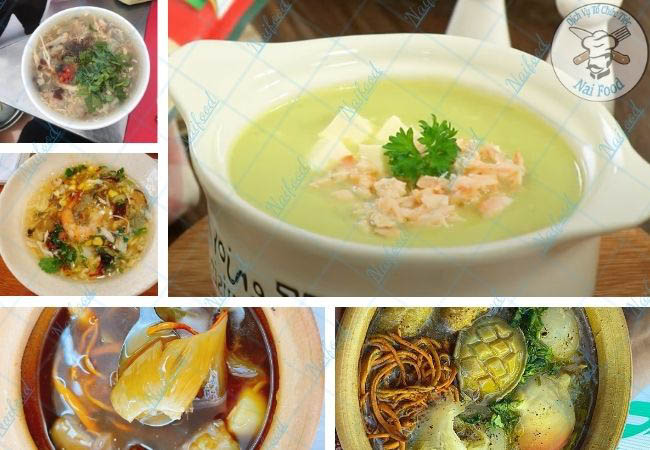 Các món súp ngon đãi tiệc