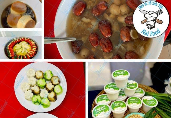 C&aacute;c m&oacute;n tr&aacute;ng miệng đ&atilde;i tiệc đầy th&aacute;ng