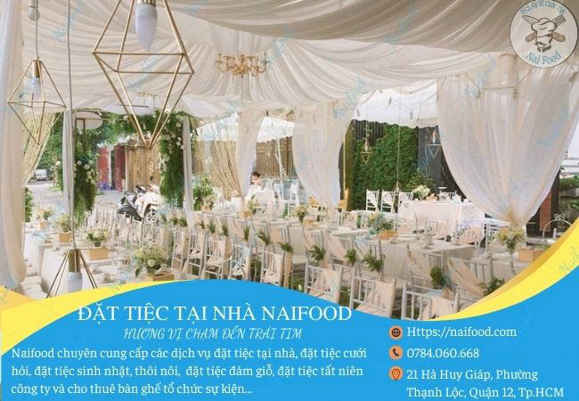 Cho thu&ecirc; b&agrave;n ghế đ&aacute;m cưới tại nh&agrave;
