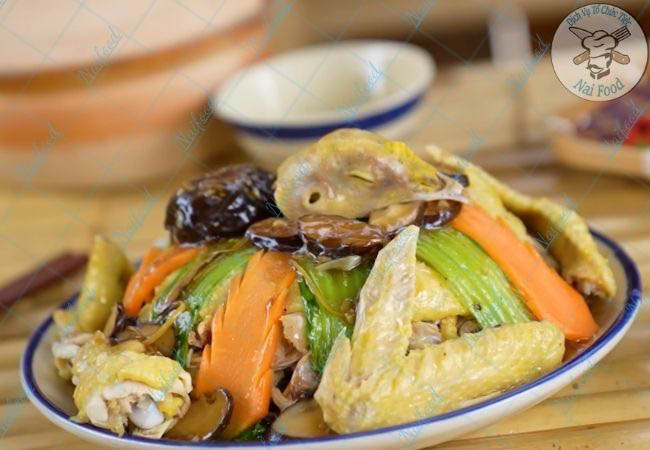 M&oacute;n g&agrave; hấp cải xanh