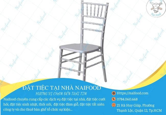 Chi ph&iacute; cho thu&ecirc; ghế Tiffany hợp l&yacute;