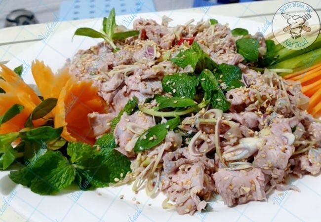 Gỏi nai b&oacute;p thấu