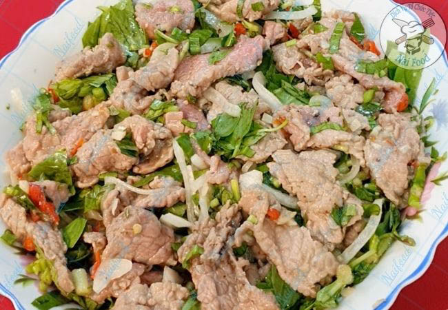 Gỏi b&ograve; wasabi