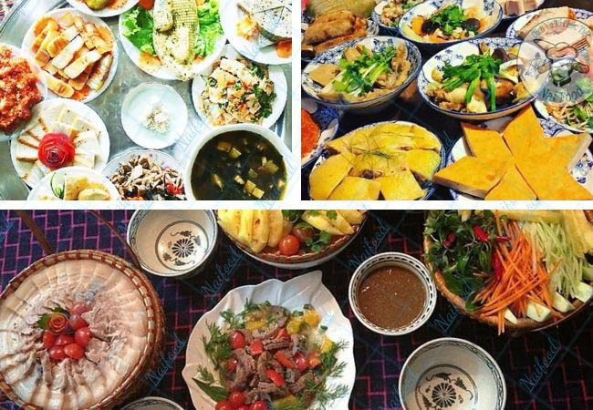 Thực đơn đ&aacute;m cưới miền Bắc ng&agrave;y xưa