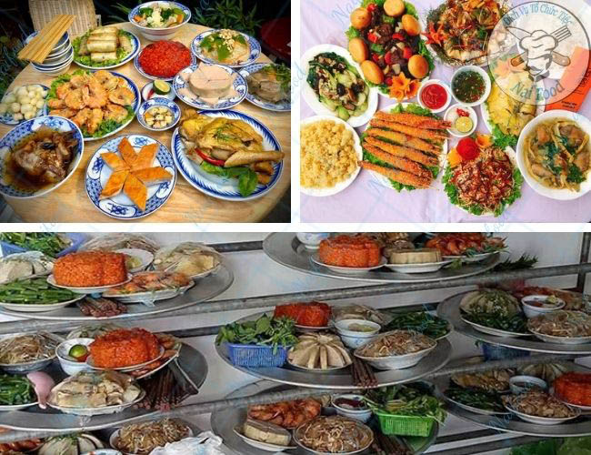 Thực đơn m&acirc;m cổ cưới ở qu&ecirc; ngon hấp dẫn nhất