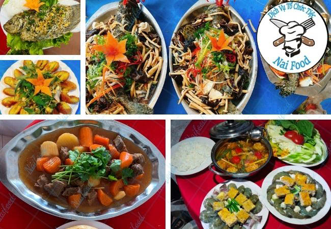 C&aacute;c m&oacute;n ch&iacute;nh đ&atilde;i tiệc đầy th&aacute;ng