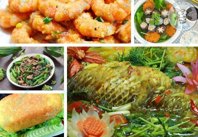 M&oacute;n ăn ch&iacute;nh cho đ&aacute;m cưới miền Bắc