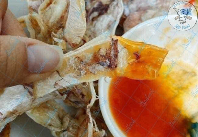 Mực kh&ocirc; nướng