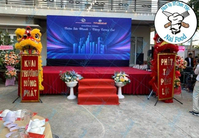 S&acirc;n khấu v&agrave; backdrop