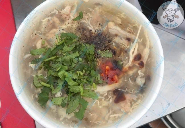 Soup cua g&agrave; x&eacute; đ&atilde;i tiệc