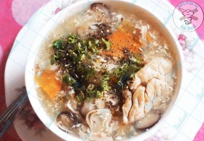 Soup cua &oacute;c heo