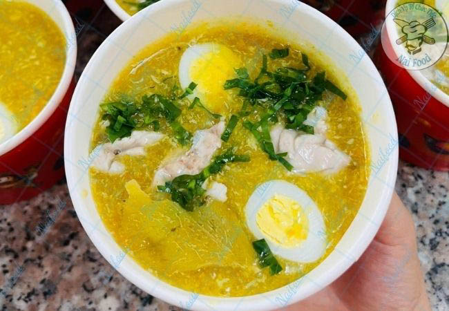 Soup &oacute;c heo đ&atilde;i tiệc