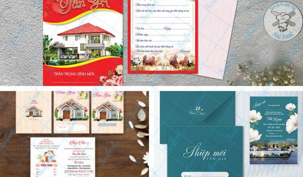 Những nội dung cần c&oacute; trong một mẫu thiệp mời t&acirc;n gia