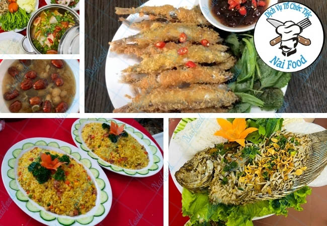 Lựa chọn thực đơn tổ chức tiệc đầy th&aacute;ng