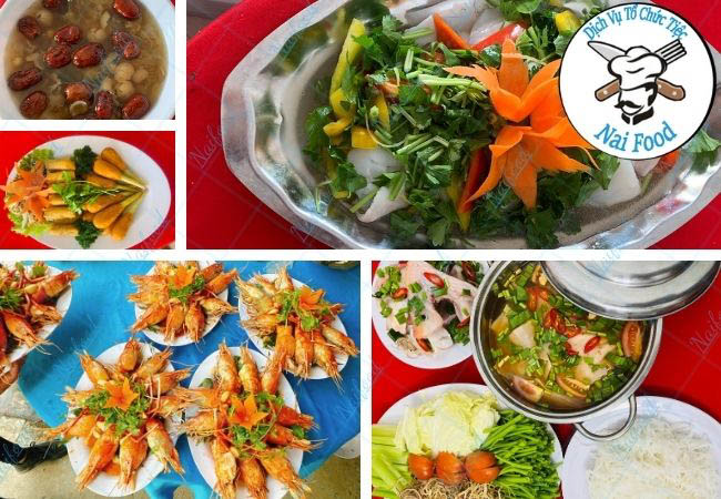 Thực đơn tiệc đầy th&aacute;ng tại nh&agrave;