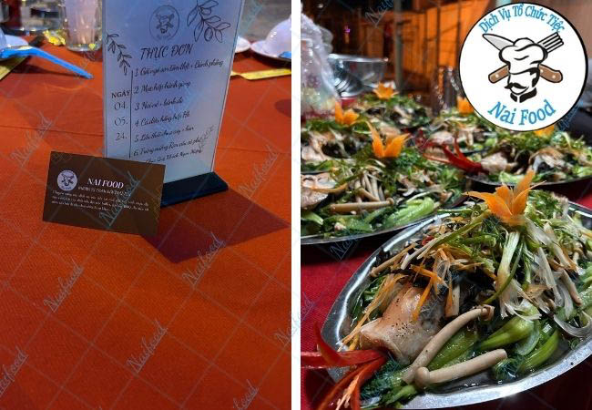 Menu tiệc 6 m&oacute;n