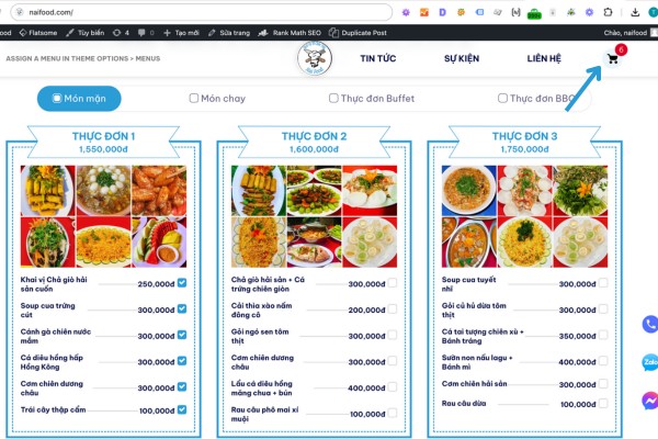 chọn v&agrave;o giỏ h&agrave;ng