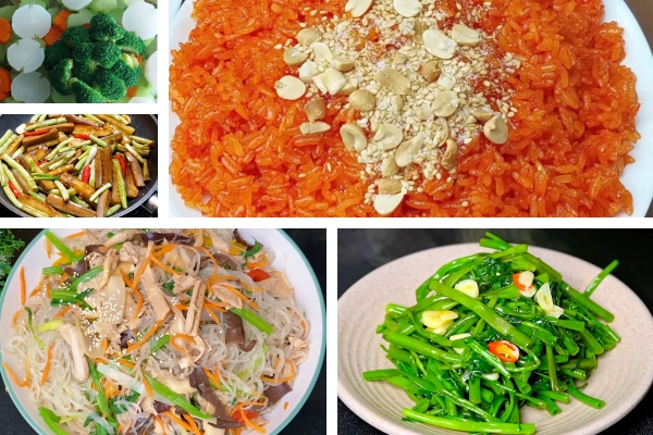 Các món chay cúng rằm tháng 7