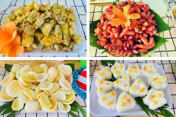 C&aacute;c lưu &yacute; khi l&ecirc;n thực đơn buffet cho học sinh tiểu học