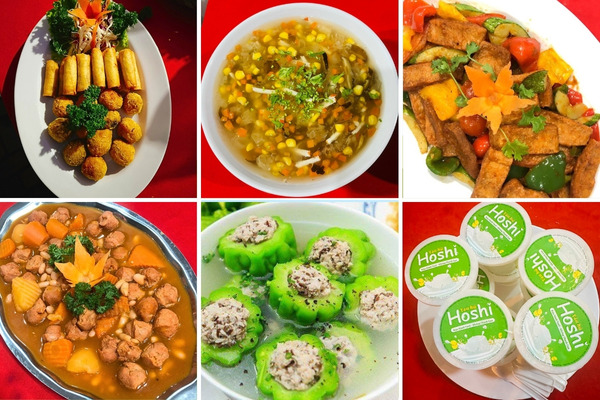 Thực đơn tiệc chay 10