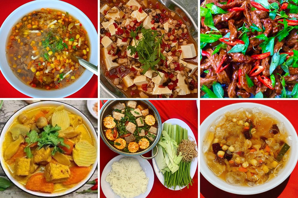 Thực đơn tiệc chay 11