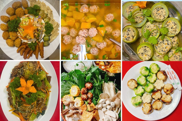 Thực đơn tiệc chay 12