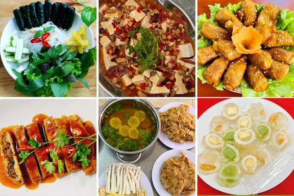 Thực đơn tiệc chay 13