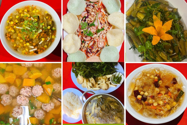 Thực đơn tiệc chay 7