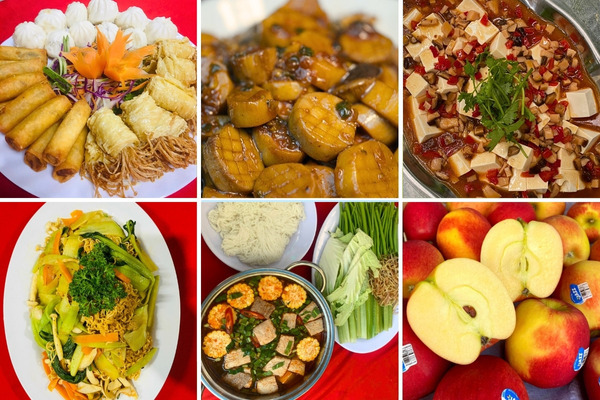 Thực đơn tiệc chay 8