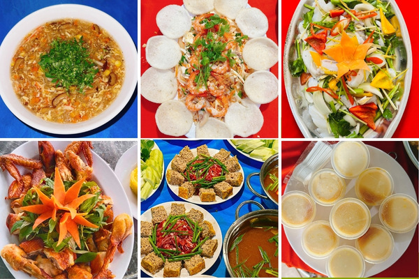 Thực đơn tiệc cưới 12