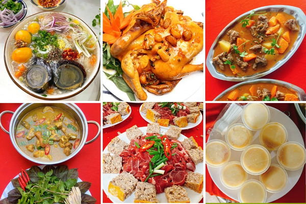 Thực đơn tiệc mặn 14