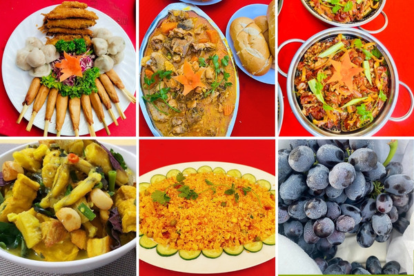 Thực đơn tiệc mặn 15