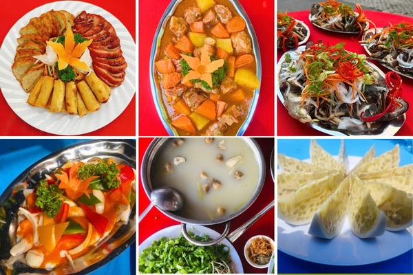 Thực đơn tiệc mặn 16