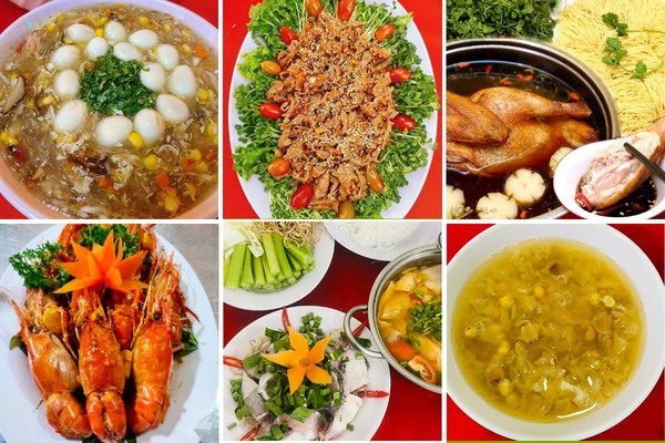 Thực đơn tiệc mặn 18