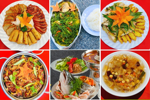 Thực đơn tiệc mặn 22