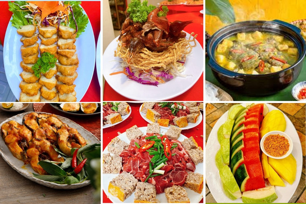 Thực đơn tiệc mặn 25