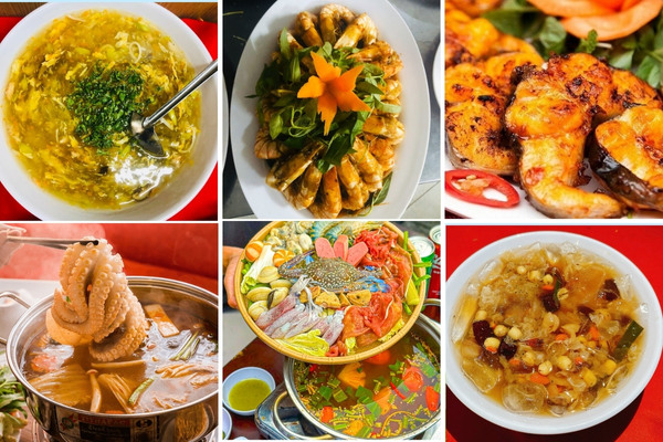 Thực đơn tiệc mặn 28