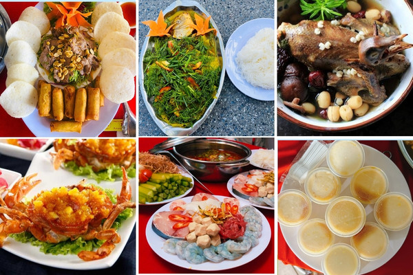 Thực đơn tiệc mặn 31