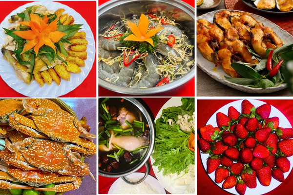 Thực đơn tiệc mặn 32