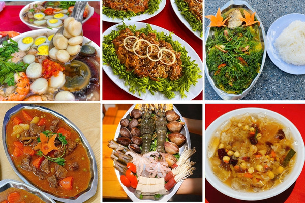 Thực đơn tiệc mặn 35