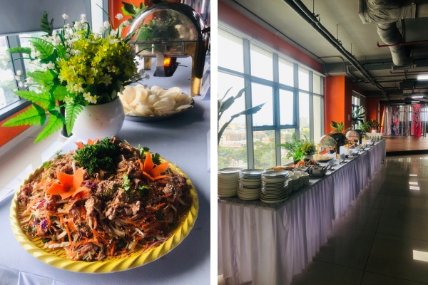 Đơn vị đặt tiệc buffet tại c&ocirc;ng ty uy t&iacute;n