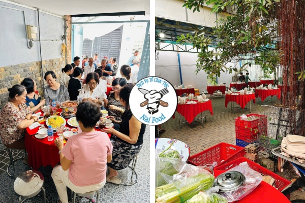 Tiệc chay, tiệc giỗ tại gia