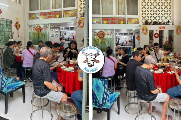 Naifood tổ chức tiệc t&acirc;n gia ở Long An