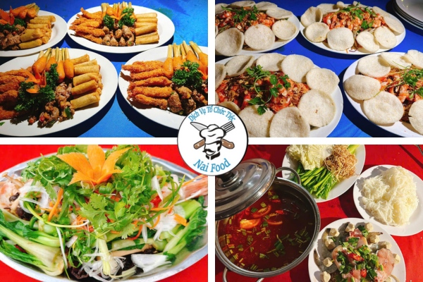 Thực đơn đặt tiệc tại nh&agrave; T&acirc;n Ph&uacute;