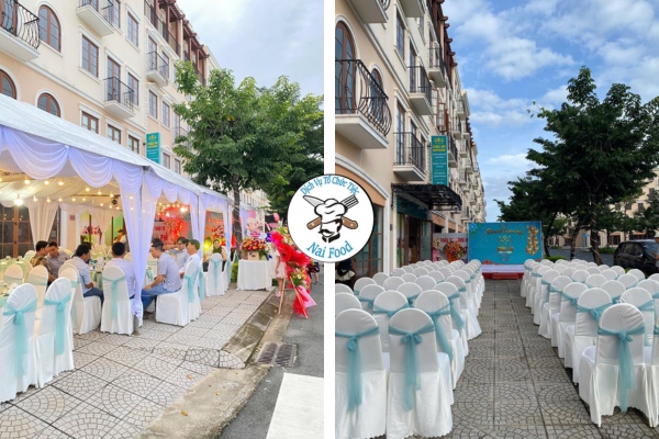Hỗ trợ chi ph&iacute; khi đặt tiệc khai trương tại Naifood