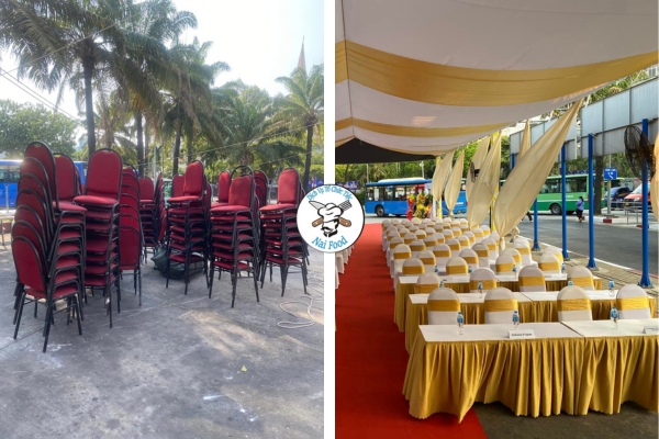 Giới thiệu dịch vụ cho thu&ecirc; b&agrave;n ghế quận 1 Naifood